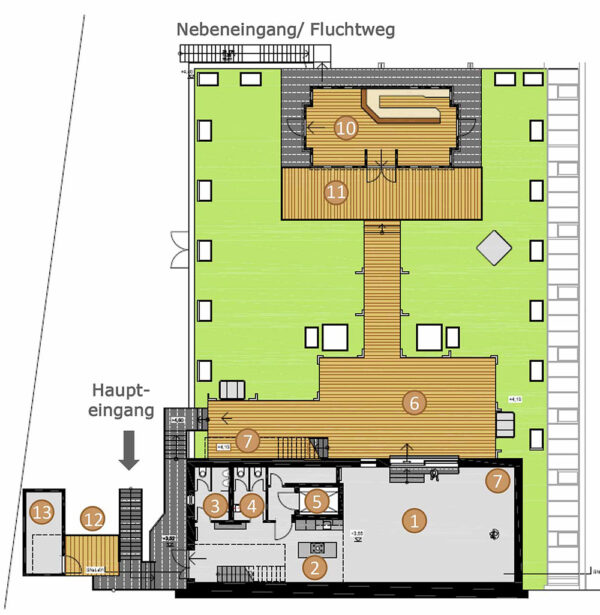Grundriss Stellwerk München Ebene 1 Das Stellwerk
